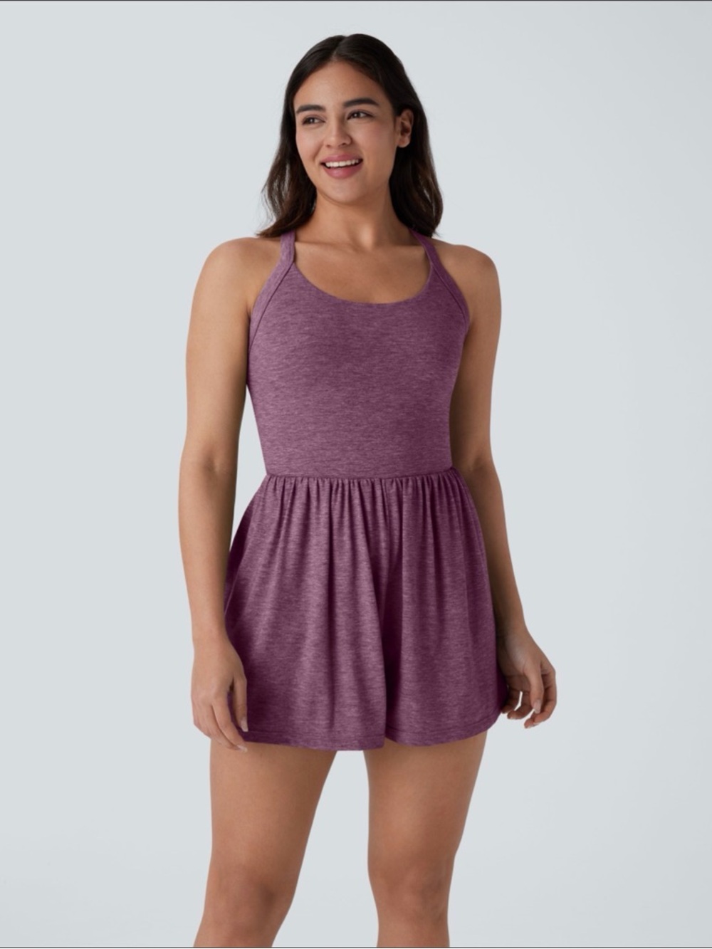 Halara pocket two in one Romper easy Peezy edition - Picture 3 of 4